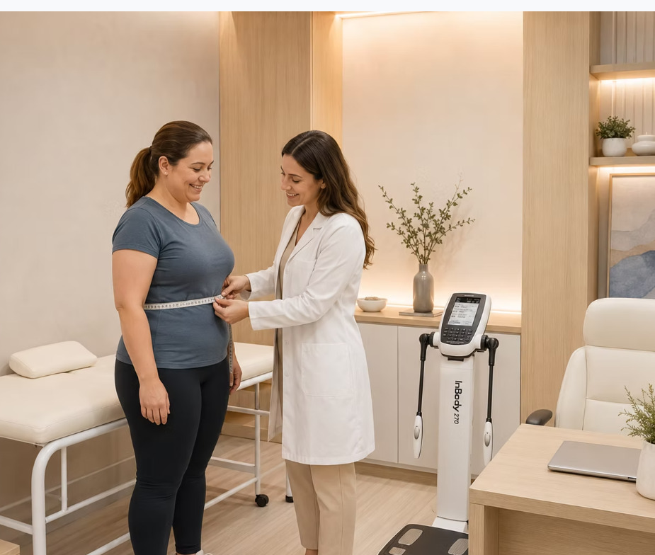 Acompanhamento com bioimpedância - Espaço Be+
